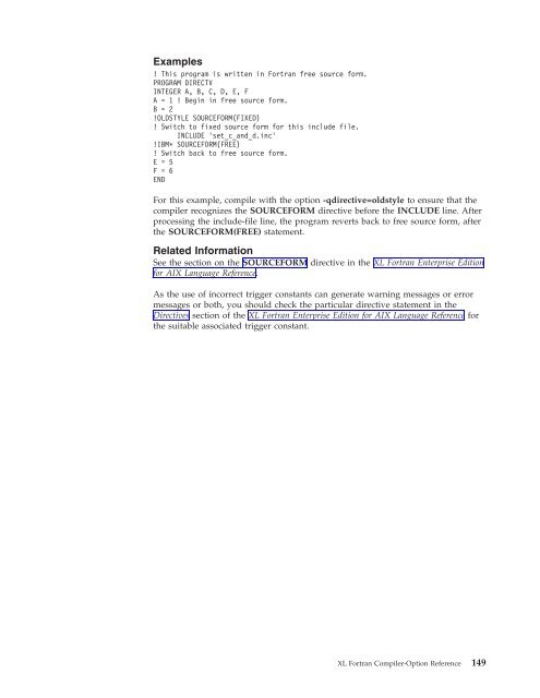 XL Fortran Enterprise Edition for AIX : User's Guide - IBM