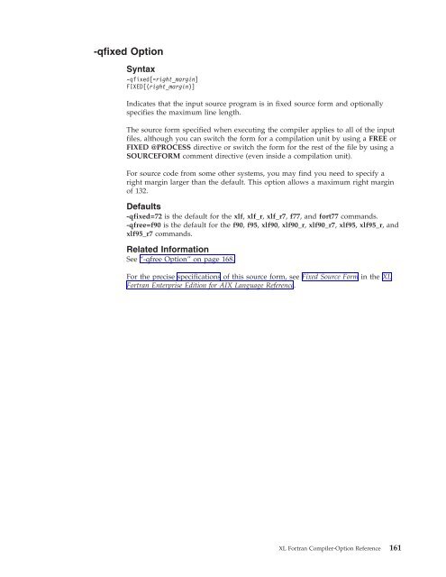 XL Fortran Enterprise Edition for AIX : User's Guide - IBM