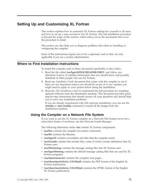 XL Fortran Enterprise Edition for AIX : User's Guide - IBM