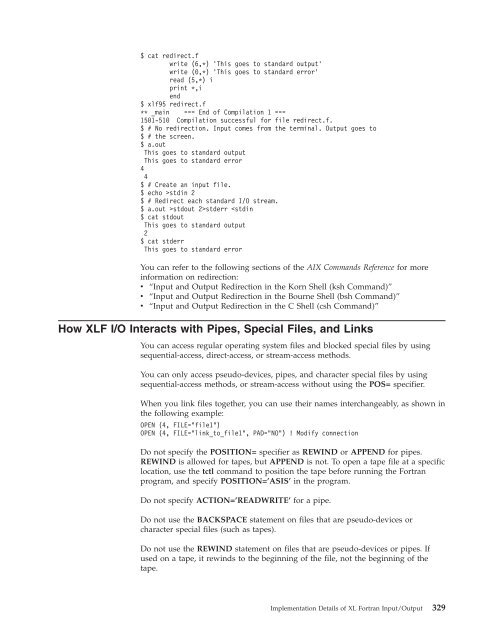 XL Fortran Enterprise Edition for AIX : User's Guide - IBM