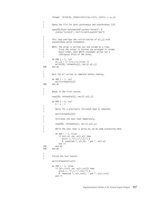 XL Fortran Enterprise Edition for AIX : User's Guide - IBM