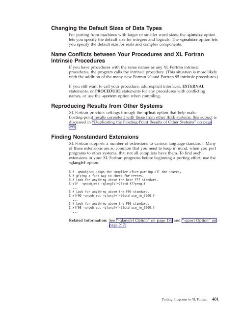 XL Fortran Enterprise Edition for AIX : User's Guide - IBM