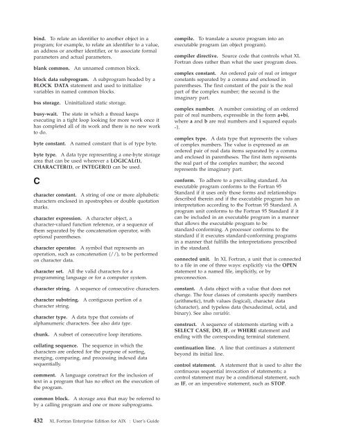 XL Fortran Enterprise Edition for AIX : User's Guide - IBM