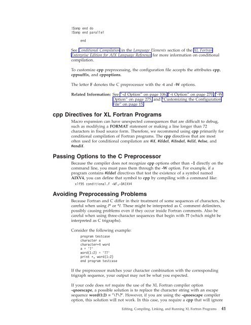 XL Fortran Enterprise Edition for AIX : User's Guide - IBM