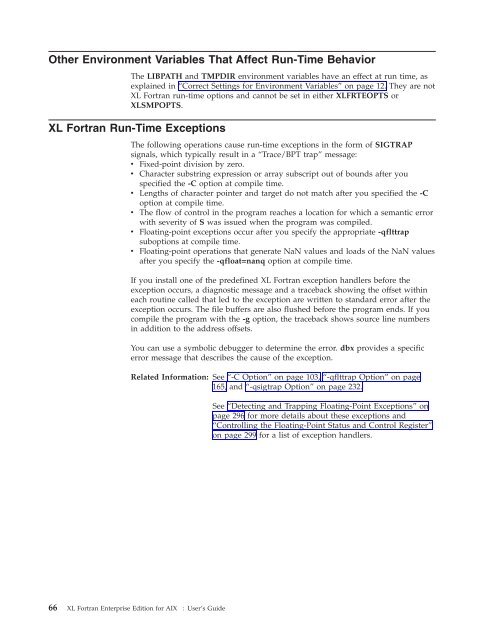 XL Fortran Enterprise Edition for AIX : User's Guide - IBM