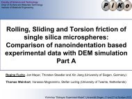 Rolling, Sliding and Torsion friction of single silica microspheres ...