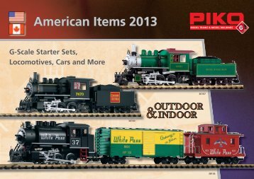 American Items 2013 G-Scale Starter Sets ... - PIKO America