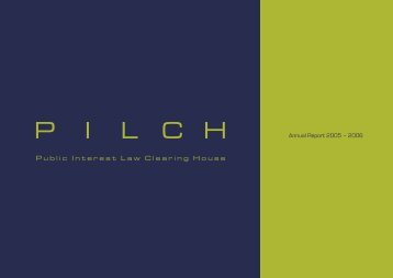 Annual Report 2005-2006 - pilch