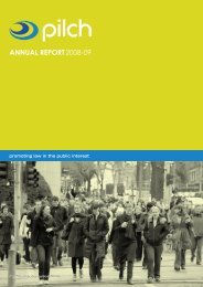 Annual Report 2008-2009 - pilch