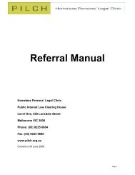 Referral Manual - pilch
