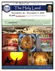 The Holy Land - 206 Tours