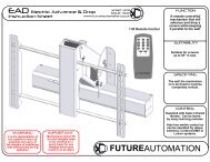 EAD Instructions ISSUE2 - Future Automation