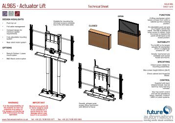 AL965 TECH ISSUE6 - Future Automation