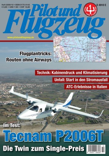 Tecnam P2006T - Pilot und Flugzeug