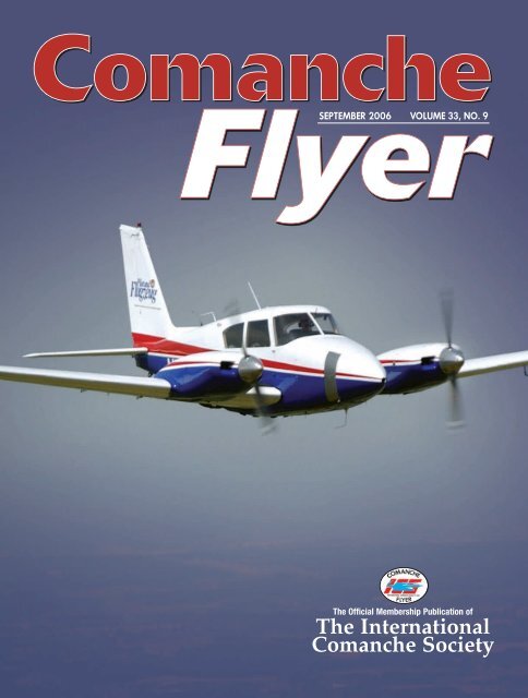 The International Comanche Society - Pilot und Flugzeug