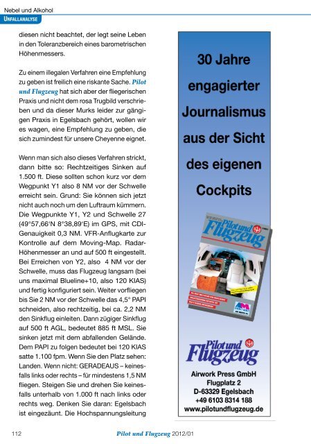 Artikel als PDF - Pilot und Flugzeug