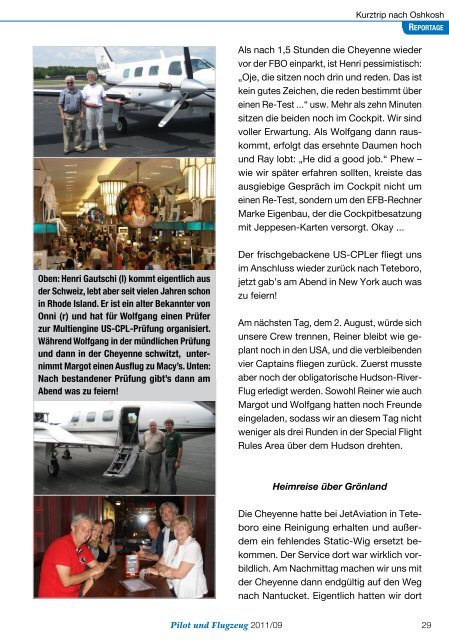 Pilot und Flugzeug Ausgabe 2011/09