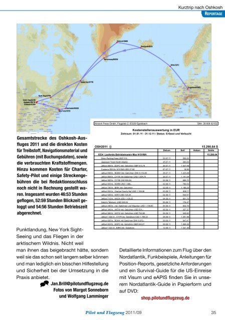 Pilot und Flugzeug Ausgabe 2011/09