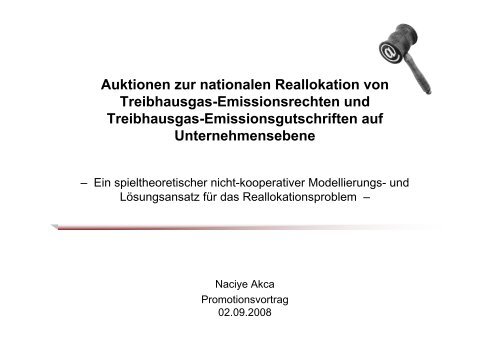 PrÃ¤sentation einer Dissertation - Institut fÃ¼r Produktion und ...