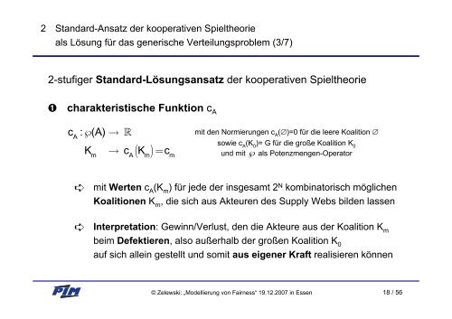 Vortragsunterlagen - an der UniversitÃ¤t Duisburg-Essen