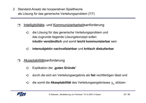 Vortragsunterlagen - an der UniversitÃ¤t Duisburg-Essen