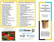 Find a Farmers Market or Produce Stand Near You - Pinellas County ...