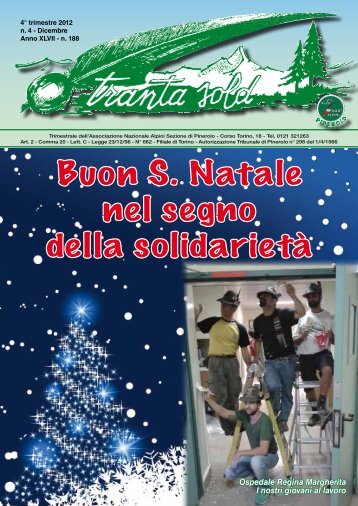 Dicembre 2012 - ANA Sezione di Pinerolo - Associazione Nazionale ...