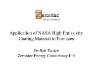 Application of NASA High Emissivity Coating Material to Furnaces