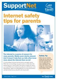 Support Net - Internet safety tips for parents - The Pingle School