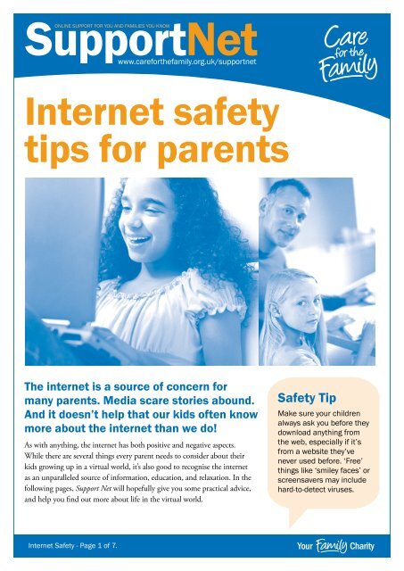 How to Keep Your Kids Safe Online - Child Development Institute