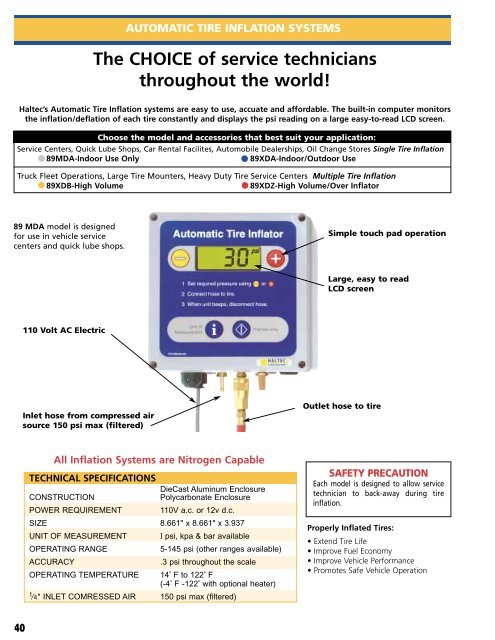 Haltec catalogue - RLM Distributing