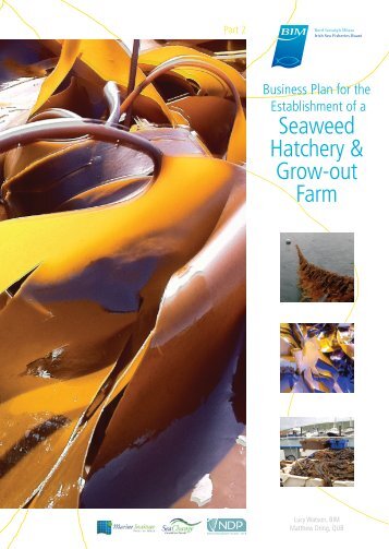 Seaweed Hatchery & Grow-out Farm