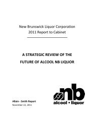 ANBL Strategic Review - Final - 15 Dec 2011 - V5 ... - Alcool NB Liquor