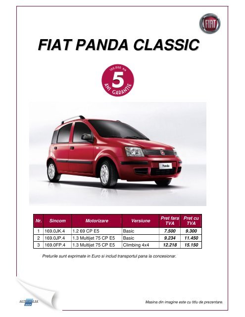 FIAT PANDA CLASSIC