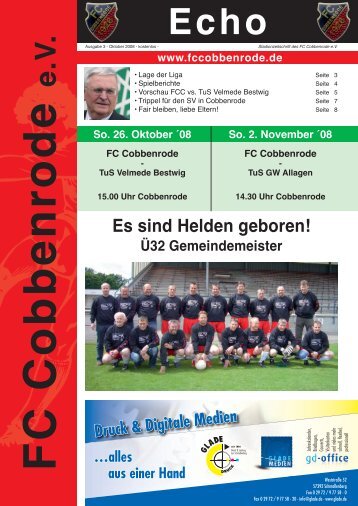 Ausgabe 3 - FC Cobbenrode 1926 eV