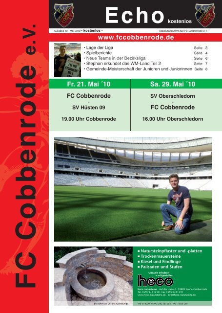 Ausgabe 19 - FC Cobbenrode 1926 eV