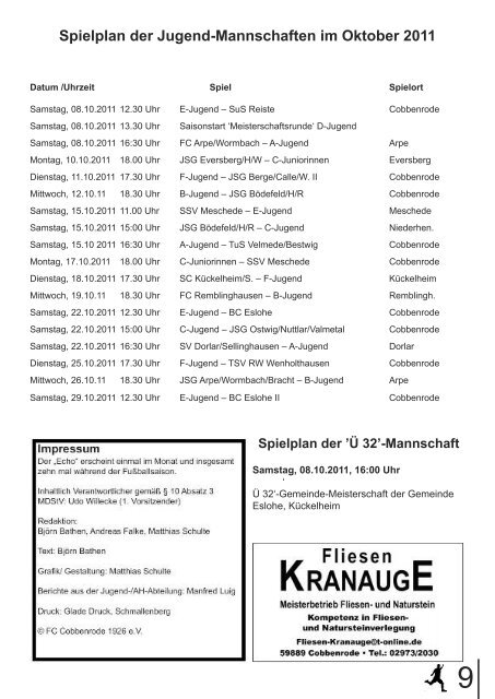 Ausgabe 33 - FC Cobbenrode 1926 eV