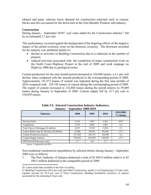 PIOJ Growth-Inducement Strategy - Planning Institute of Jamaica