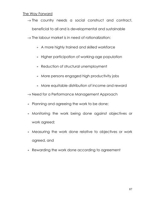 Labour Market Forum 2010 - Planning Institute of Jamaica