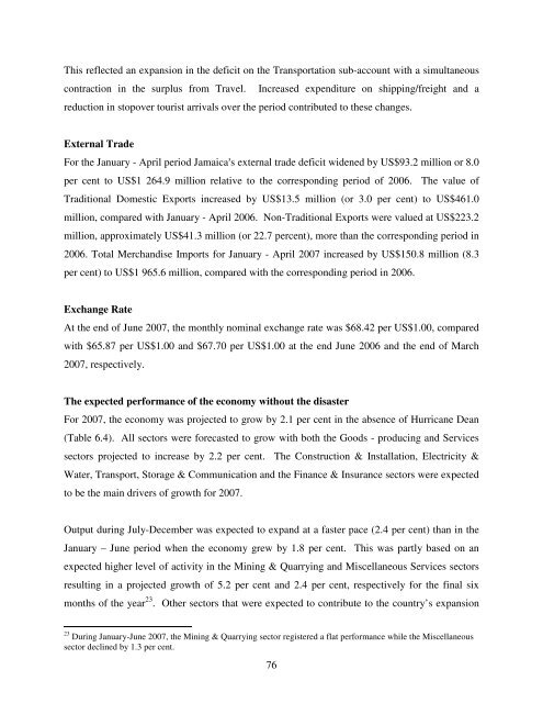 assessment of the socio-economic and environmental impact