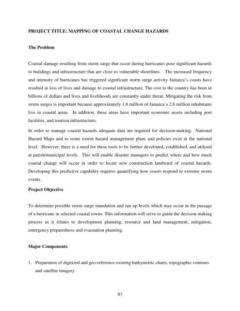 assessment of the socio-economic and environmental impact