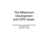 Millennium Development Goals - Planning Institute of Jamaica