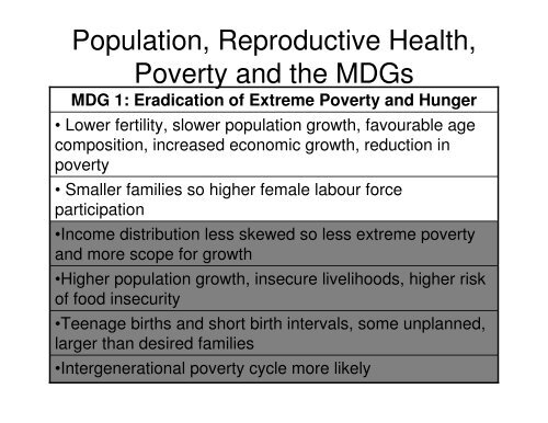 Millennium Development Goals - Planning Institute of Jamaica