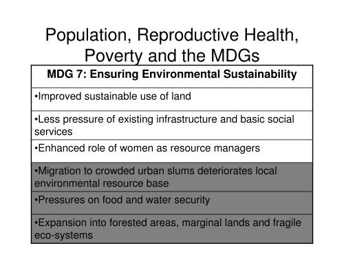 Millennium Development Goals - Planning Institute of Jamaica