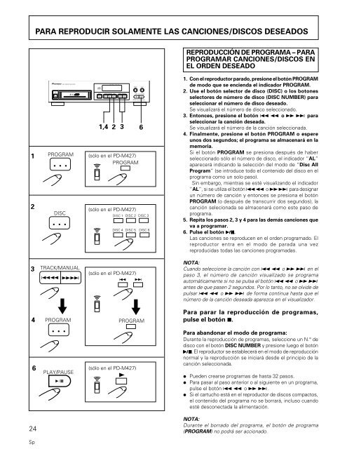 Operating Instructions Manual de instrucciones - Pioneer