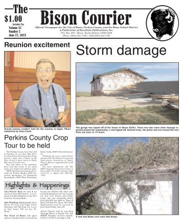 Storm damage - Pioneer Review