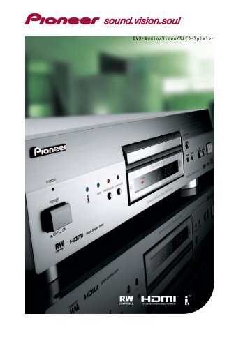 DVD-Audio/Video/SACD-Spieler - Pioneer Europe
