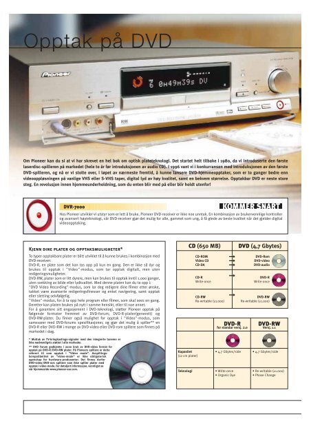 Pioneer Home Entertainment Guide