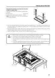 61 Tabletop Stand: PDK-TS01 - Pioneer