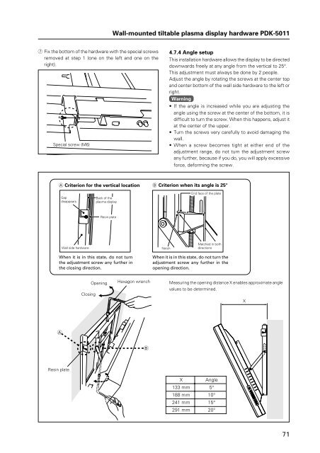 61 Tabletop Stand: PDK-TS01 - Pioneer